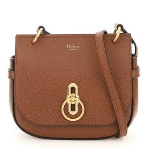 Amberley Satchel Brown Pelle Di Vitello Tote